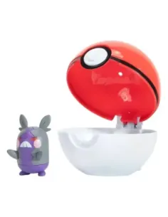 Pokeball jazwares pokemon clip 'n' go morpeko + pokebola