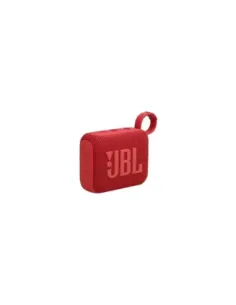 Altavoz con Bluetooth JBL GO 4/ 4.2W/ 1.0/ Rojo