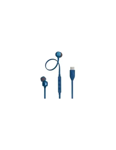 Auriculares Intrauditivos JBL Tune 310C/ con Micrófono/ Azules