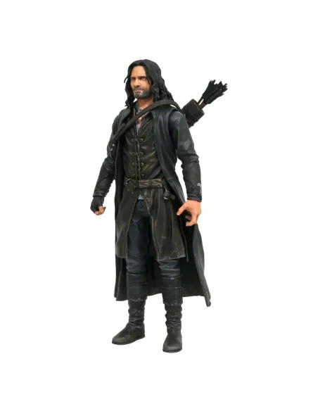 Aragorn action fig. 18 cm the lord of the rings series 3 re - run