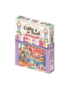 Juego de mesa coffee rush: tartas deliciosas