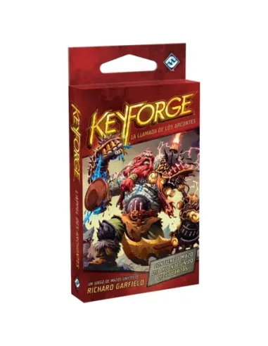 Juego de mesa keyforge la llamada de los arcontes mazo pegi 14