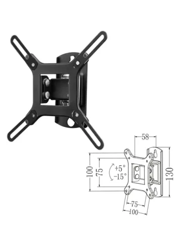 Soporte inclinable pared phoenix tv monitor - Comprar Monitores y tv Phoenix technologies