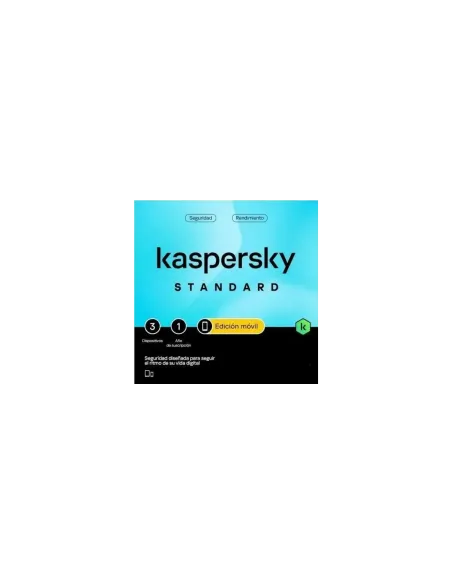 Kaspersky Standard Mobile para Android/ 3 Dispositivos/ 1 Año