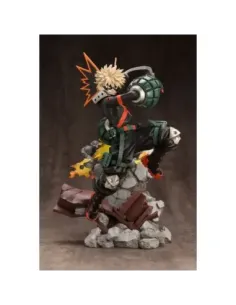 Figura kotobukiya my hero academia artfxj katsuki bakugo ver 2 bonus edition pvc escala 1 - 8 26 cm
