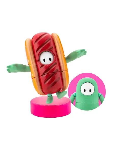 Figura kotobukiya fall guys ultimate knockout 1 - 20 menta chocolate - perrito caliente pack 03