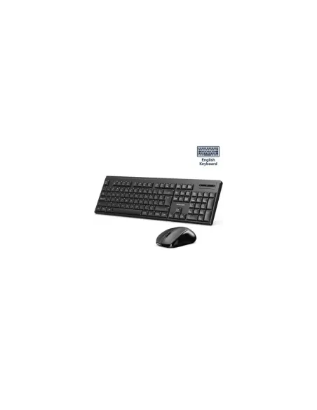 Teclado y Ratón Inalámbricos Vention Combo KTZB0-EN/ Inglés
