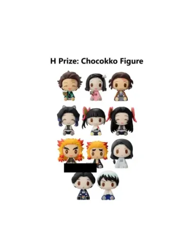 Figura tipo chocokko demon slayer exclusivo kuji premio h 1 unidad