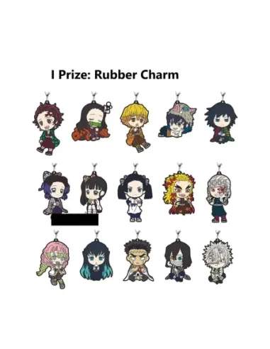 Colgante de goma demon slayer exclusivo kuji premio i 1 unidad