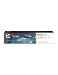 Cartucho tinta hp pagewide enterprise 981x amarillo