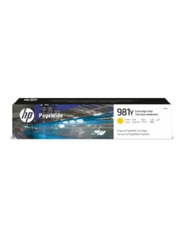 Cartucho tinta hp pagewide 981y amarillo