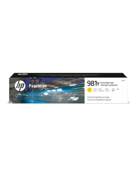 Cartucho tinta hp pagewide 981y amarillo