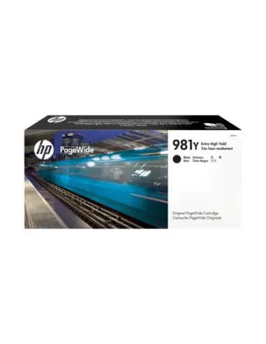 Cartucho tinta hp pagewide 981y negro