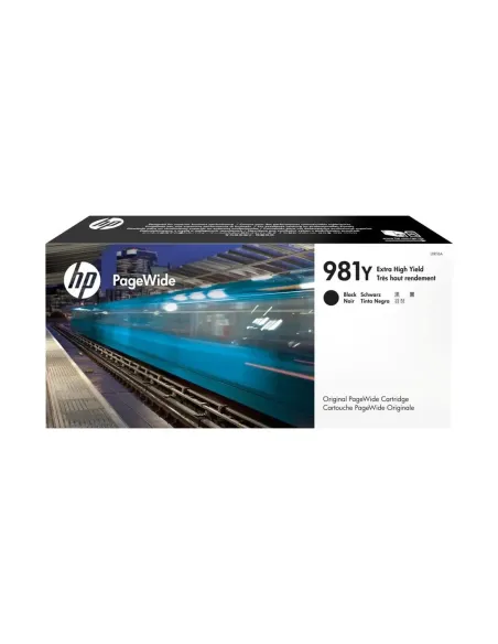 Cartucho tinta hp pagewide 981y negro