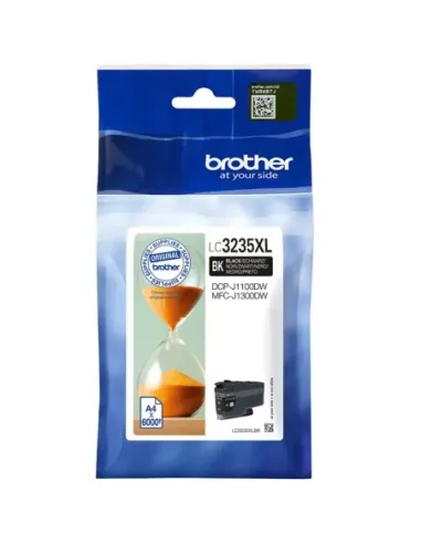 Cartucho tinta brother lc3235xlbk negro 6000 páginas
