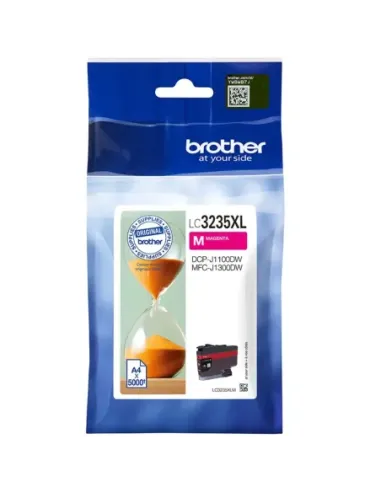 Cartucho tinta brother lc3235xlm magenta 5000 páginas