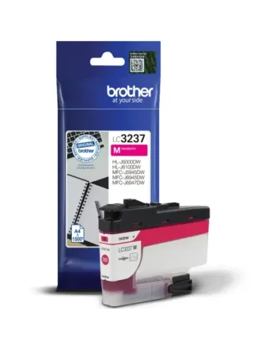 Cartucho tinta brother lc3237m magenta 1500 páginas