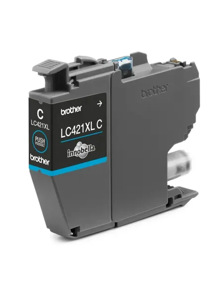 Cartucho tinta brother lc421xlc cian 500 paginas