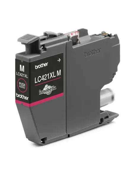 Cartucho tinta brother lc421xlm magenta 500 paginas