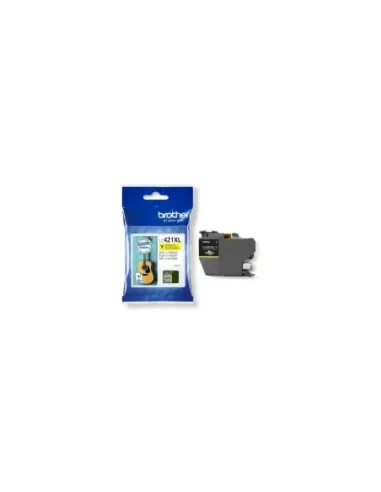 Cartucho de Tinta Original Brother LC421XL Alta Capacidad/ Amarillo