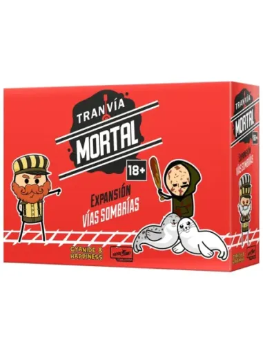 Juego de mesa tranvia mortal expansion vias sombrias pegi 18