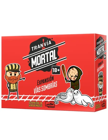 Juego de mesa tranvia mortal expansion vias sombrias pegi 18