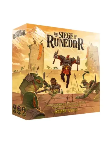 Juego de mesa the siege of runedar pegi 10
