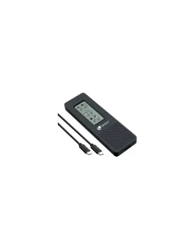 Caja Externa para Disco SSD M.2 NVMe Leotec LEM2EXT01/ USB 3.2/ con Pantalla LCD
