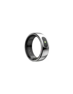 Anillo Inteligente Leotec Kör Ha Talla 9/ Ø19.1mm/ Notificaciones/ Frecuencia Cardíaca/ Plata