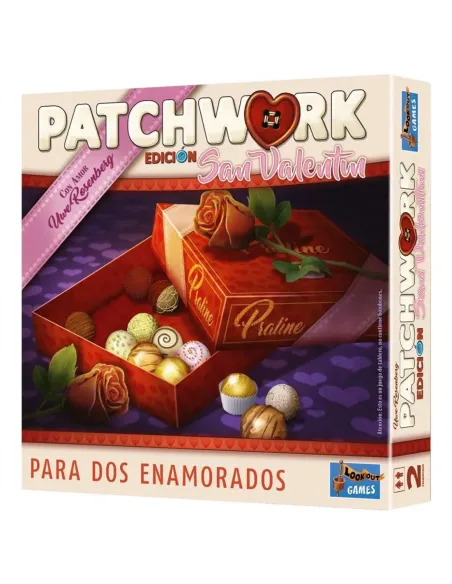 Juego de mesa patchwork san valentin pegi 8