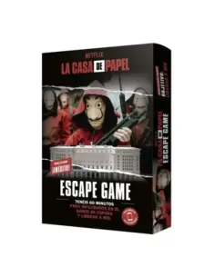 Juego de mesa la casa de papel: escape game 2 edad recomendada 14 años