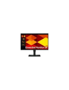 Monitor Profesional Samsung Essential Monitor S4 S40GD S24D402GAU/ 24"/ Full HD/ Regulable en altura/ Negro