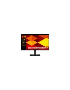 Monitor Profesional Samsung Essential Monitor S4 S27D402GAU 27"/ Full HD/ Regulable en altura/ Negro