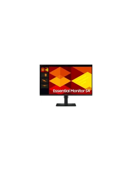 Monitor Profesional Samsung Essential Monitor S4 S27D402GAU 27"/ Full HD/ Regulable en altura/ Negro