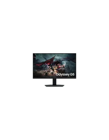 Monitor Gaming Samsung Odyssey G5 S27DG500EU 27"/ QHD/ 1ms/ 180Hz/ IPS/ Regulable en altura/ Negro