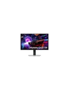 Monitor Gaming Samsung Odyssey OLED G8 G81SF S27FG810SU 27"/ 4K/ 0.03ms/ 240Hz/ OLED/ Regulable en altura/ Plata