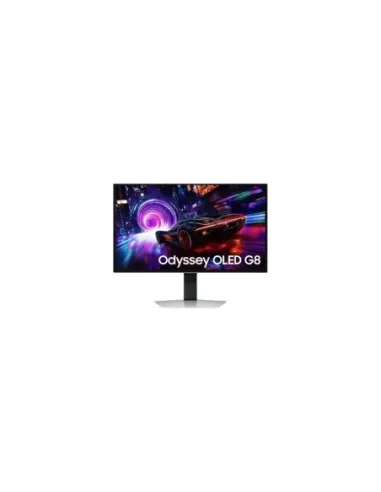 Monitor Gaming Samsung Odyssey OLED G8 G81SF S32FG810SU 32"/ 4K/ 0.03ms/ 240Hz/ OLED/ Regulable en altura/ Plata