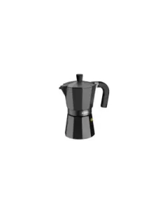 Cafetera Italiana Monix Noir M640003/ 3 Tazas/ Negra