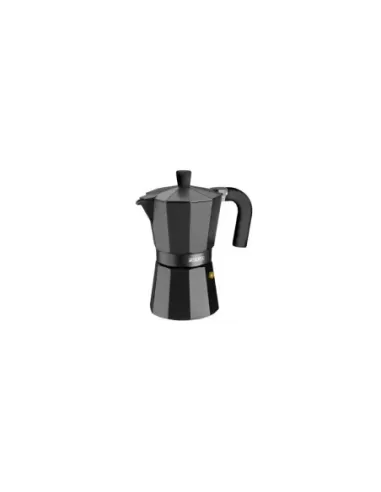 Cafetera Italiana Monix Noir M640012/ 12 Tazas/ Negra