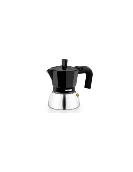 Cafetera Italiana Monix Induction Inox M863009/ 9 Tazas/ Negra