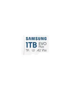 Tarjeta de Memoria Samsung EVO Plus 2024 1TB microSD XC con Adaptador/ Clase 10/ 160MBs