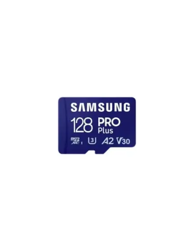 Tarjeta de Memoria Samsung PRO Plus 2023 128GB microSD XC/ Clase 10/ 180MBs