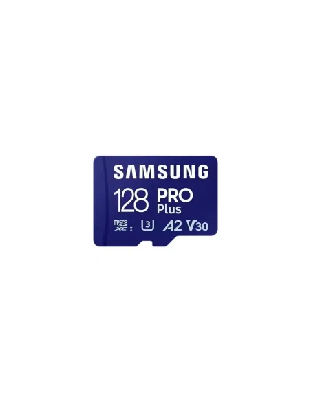 Tarjeta de Memoria Samsung PRO Plus 2023 128GB microSD XC/ Clase 10/ 180MBs