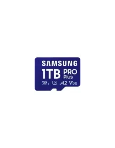 Tarjeta de Memoria Samsung PRO Plus 2024 1TB microSD XC/ Clase 10/ 180MBs