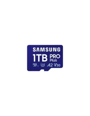Tarjeta de Memoria Samsung PRO Plus 2024 1TB microSD XC/ Clase 10/ 180MBs