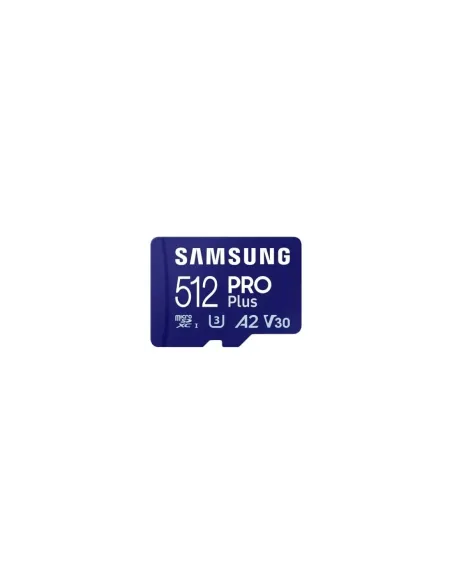 Tarjeta de Memoria Samsung PRO Plus 2023 512GB microSD XC/ Clase 10/ 180MBs