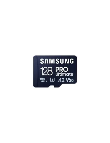 Tarjeta de Memoria Samsung Pro Ultimate 128GB microSD XC con Adaptador/ Clase 10/ 200MBs