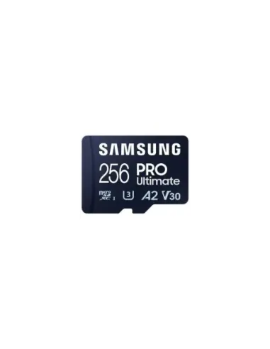 Tarjeta de Memoria Samsung Pro Ultimate 256GB microSD XC con Adaptador/ Clase 10/ 200MBs