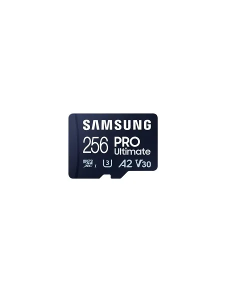 Tarjeta de Memoria Samsung Pro Ultimate 256GB microSD XC con Adaptador/ Clase 10/ 200MBs