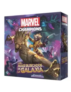 Juego de mesa marvel champions: los mas buscados de la galaxia pegi 14